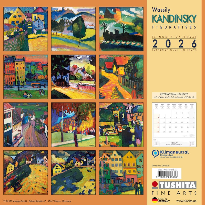 Wassily Kandinsky Figuratives - Jaarkalender 2026