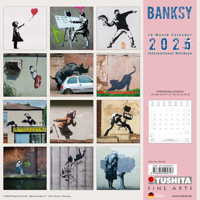 Banksy - Jaarkalender 2026