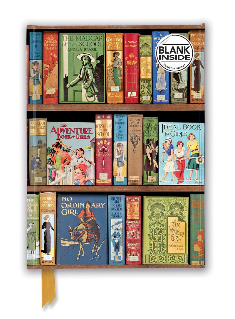 Bodleian: Bookshelves - Notebook (A5, Blanco Papier) - Catch Utrecht