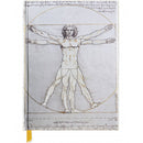 Da Vinci: Vitruvian Man - Notebook (A4, Blanco Papier) - Catch Utrecht