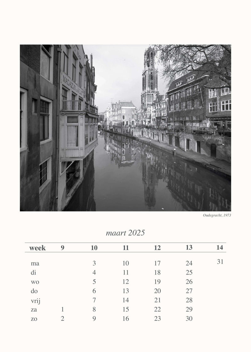 De Oud Utrecht jaarkalender 2025 - Catch Utrecht