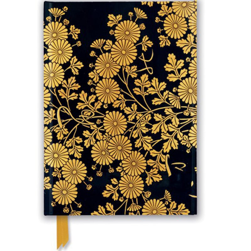 Eumatsu Hobi: Box with Chrysanthemums - Notebook (A5) - Catch Utrecht