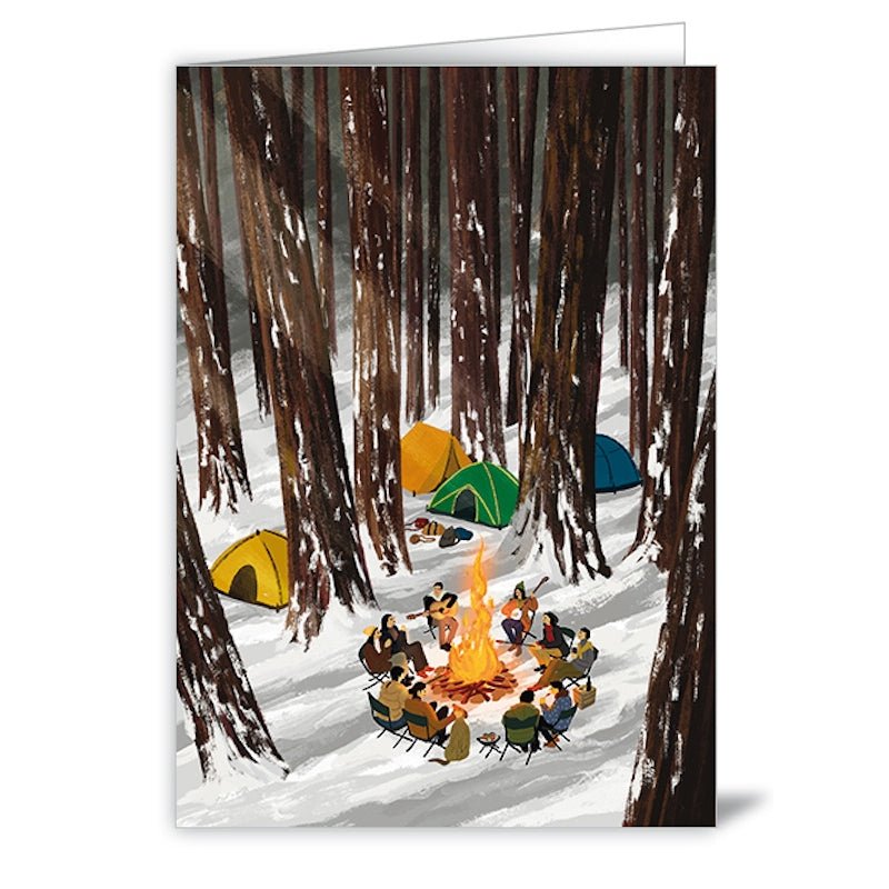 Kampvuur in het bos - Catch Utrecht