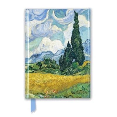 Van Gogh: Wheat Field With Cypresses - Notebook (A4, Blanco Papier) - Catch Utrecht