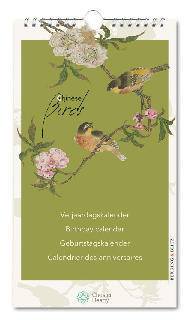 Chinese Birds, Chester Beatty, verjaardagskalender - Catch Utrecht