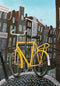 Gele fiets op de Gaardbrug - Catch Utrecht