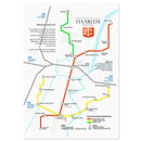 Metrokaart van Haarlem - Catch Utrecht