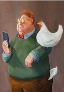 Selfie met kip - Catch Utrecht