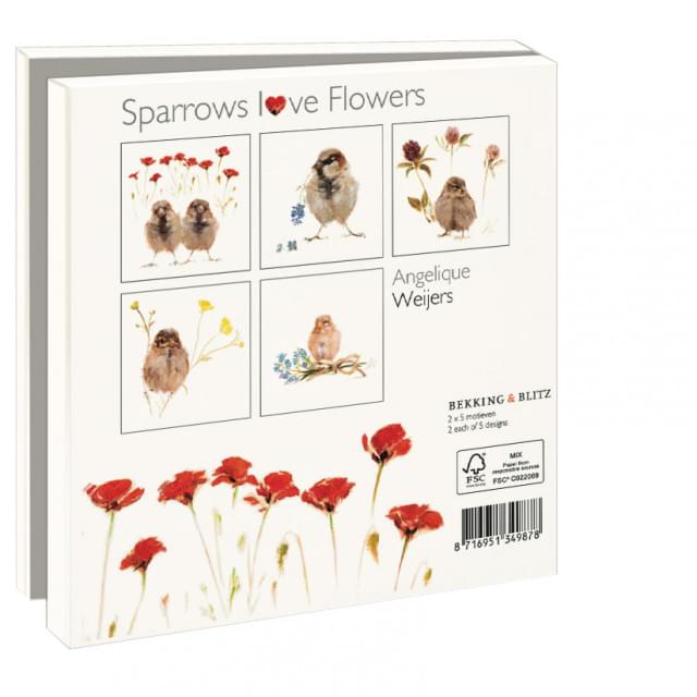 Sparrows Love Flowers, Angelique Weijers - Catch Utrecht