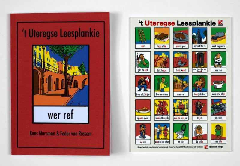 't Utregse Leesplankie boekje + klein plankje (gesigneerde exemplaren) - Catch Utrecht
